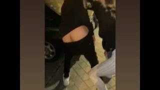 Nacho vidal folla con una polaca desconocida en la calle