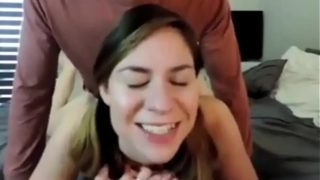 Naughty and Horny American 18Yo Stepsister with Big Boobs From QuickSexTonight.Com Gives Hot Deepthoat Blowjob and Gets Hard Anal Fucked By Her Real British Uber Driver Stepbrother