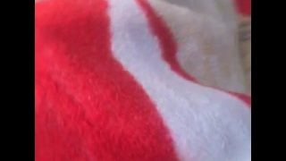 Uncut Cock Under Blanket