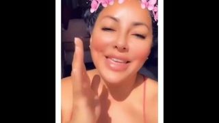 Kiara Mia teasing on IG (Sexy Big Tits)