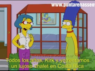 The Simpsons Costa Rica Spanish / Los Simpsons Costa Rica En Español